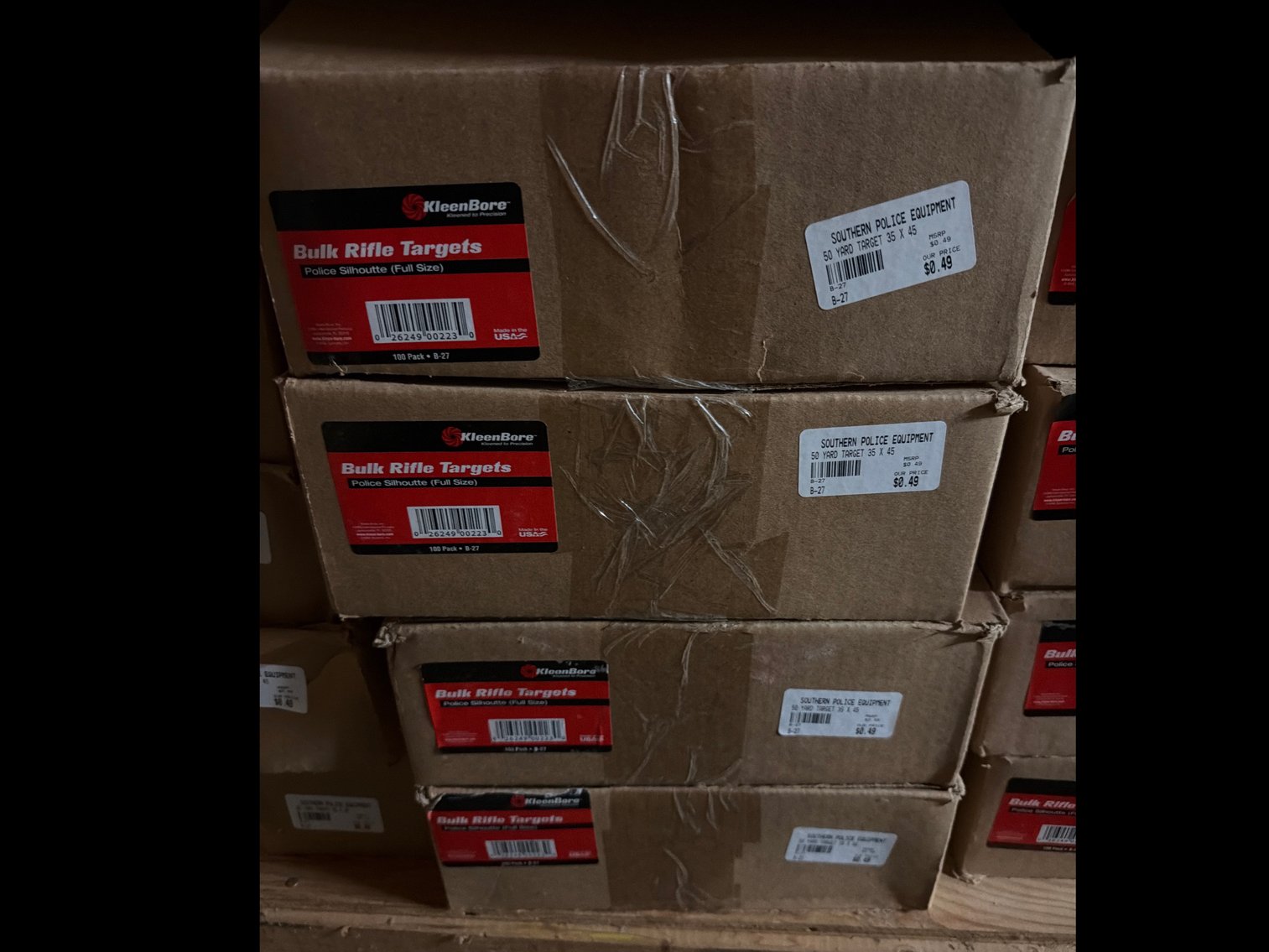 Image for Bottom shelf, full of targets