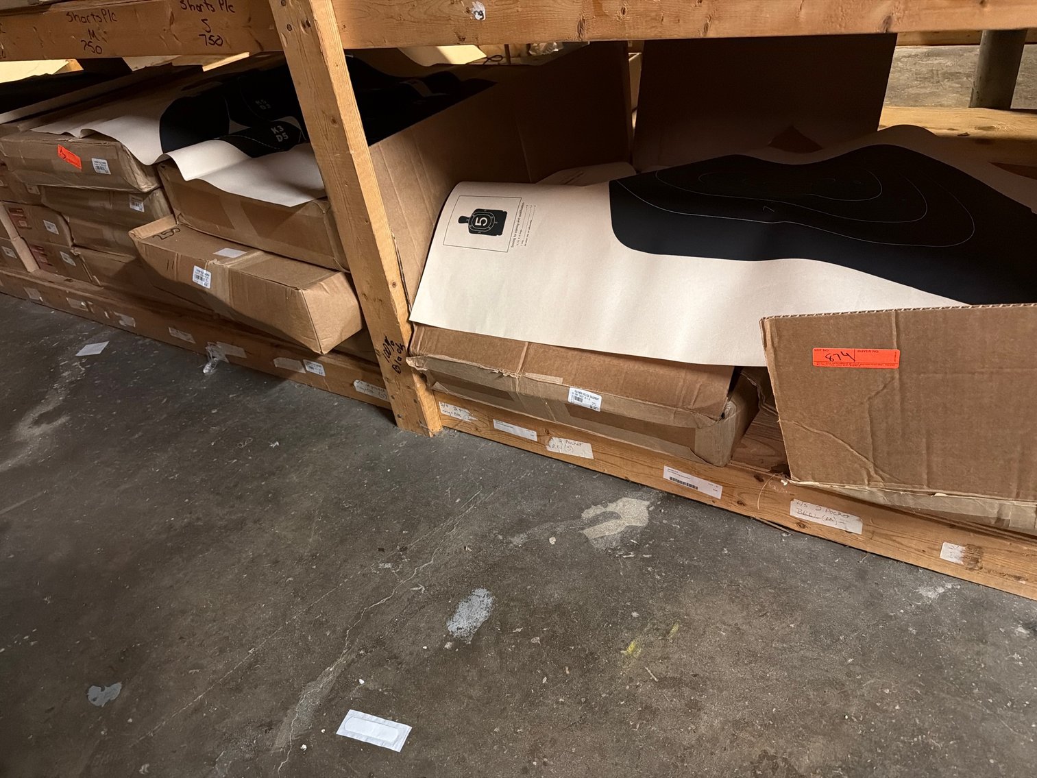 Image for Bottom shelf, full of targets