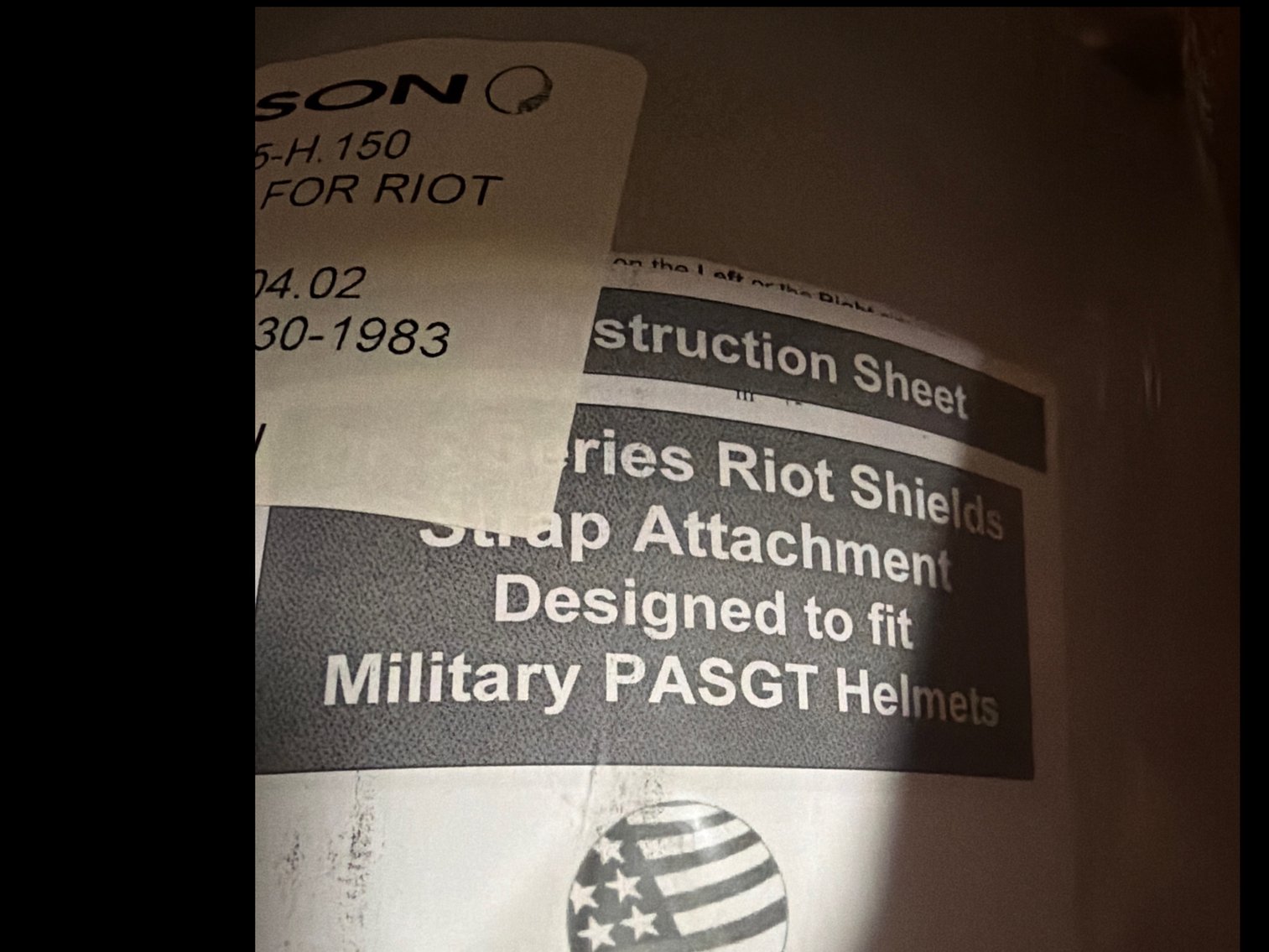 Image for Face shield for riot