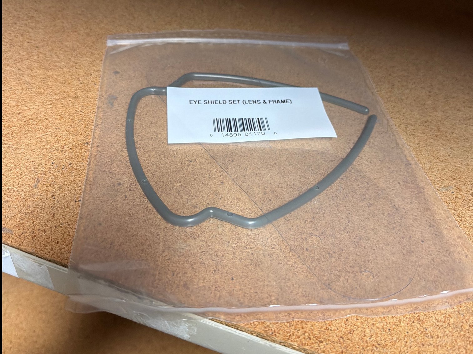 Image for Eye shield, set lens and frame