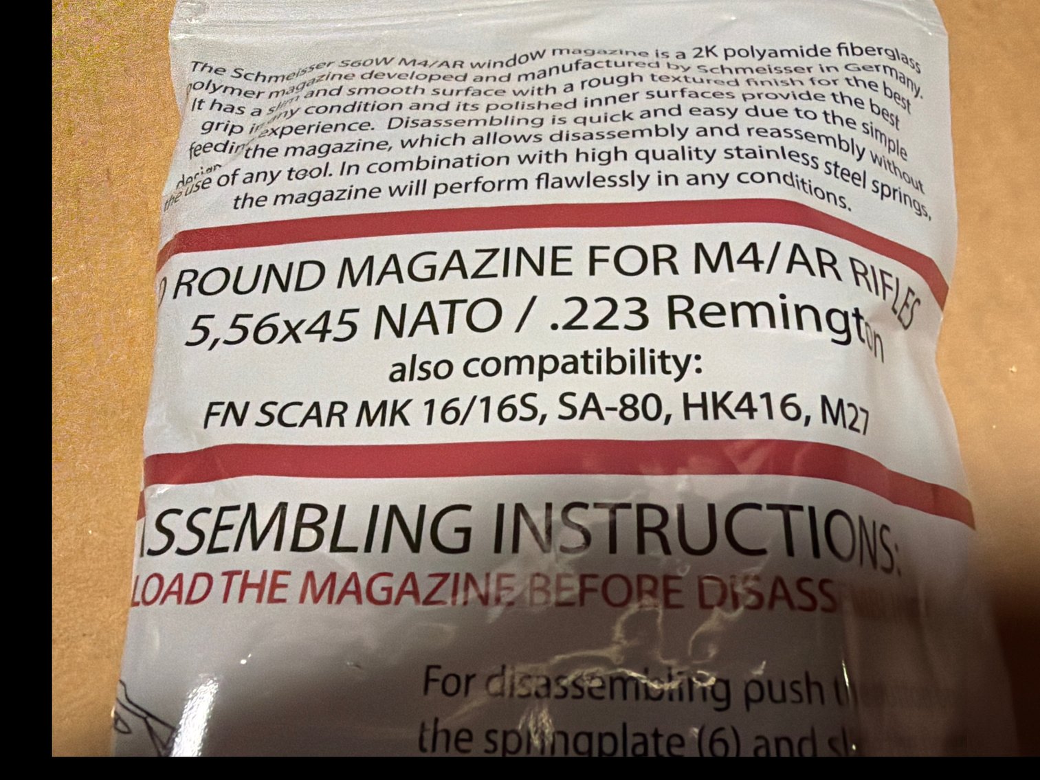 Image for American tactical 60 round magazine