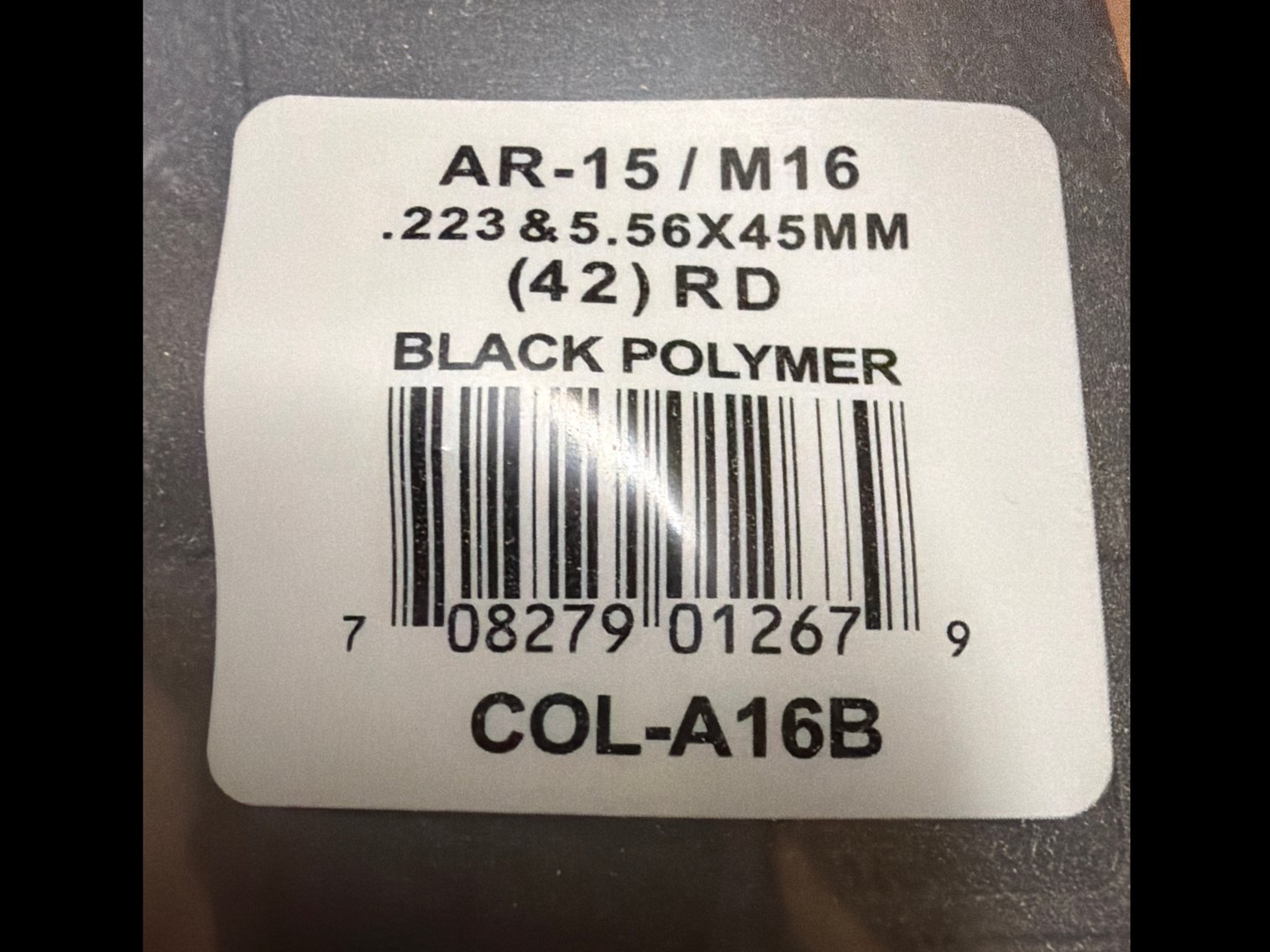 Image for Pro mag AR 15 M 1642 round magazine