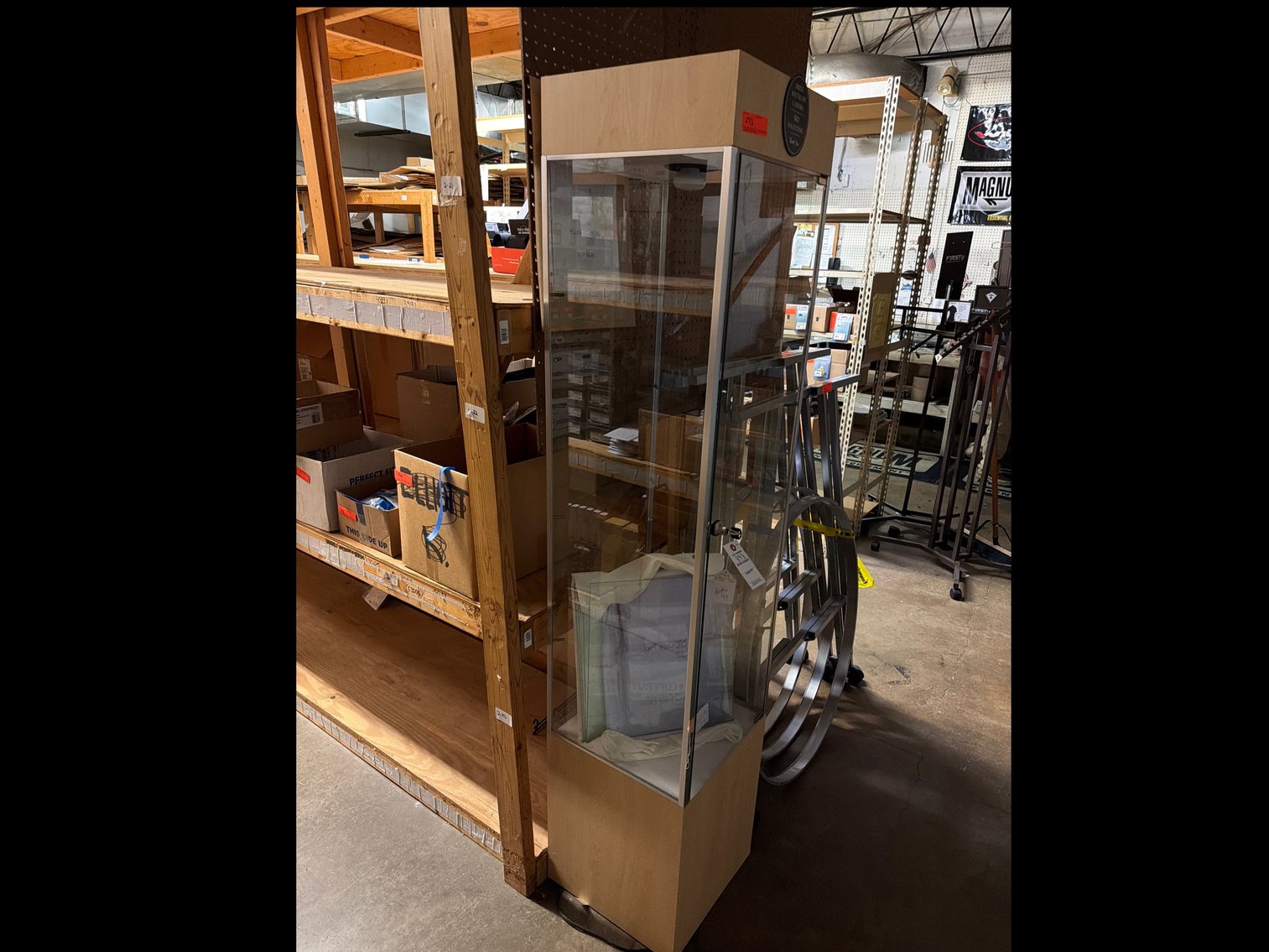 Image for Glass display case