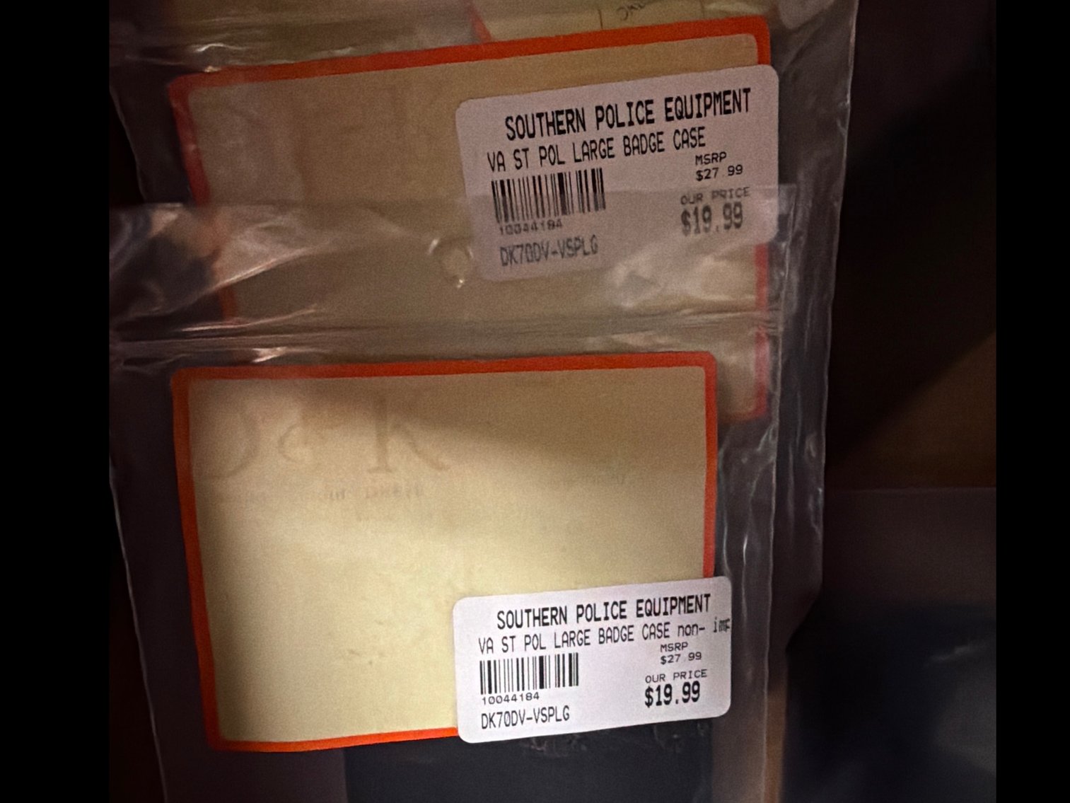 Image for Perfect fit recessed badge wallet