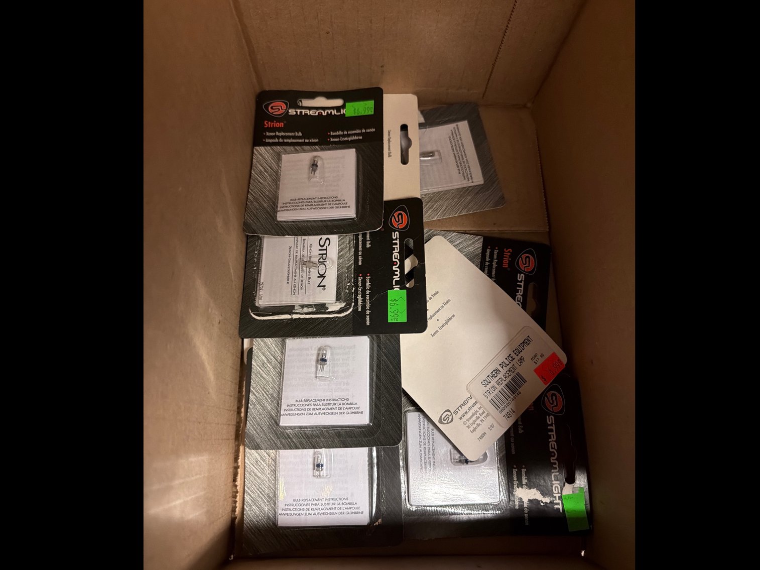 Image for Flashlight bulbs