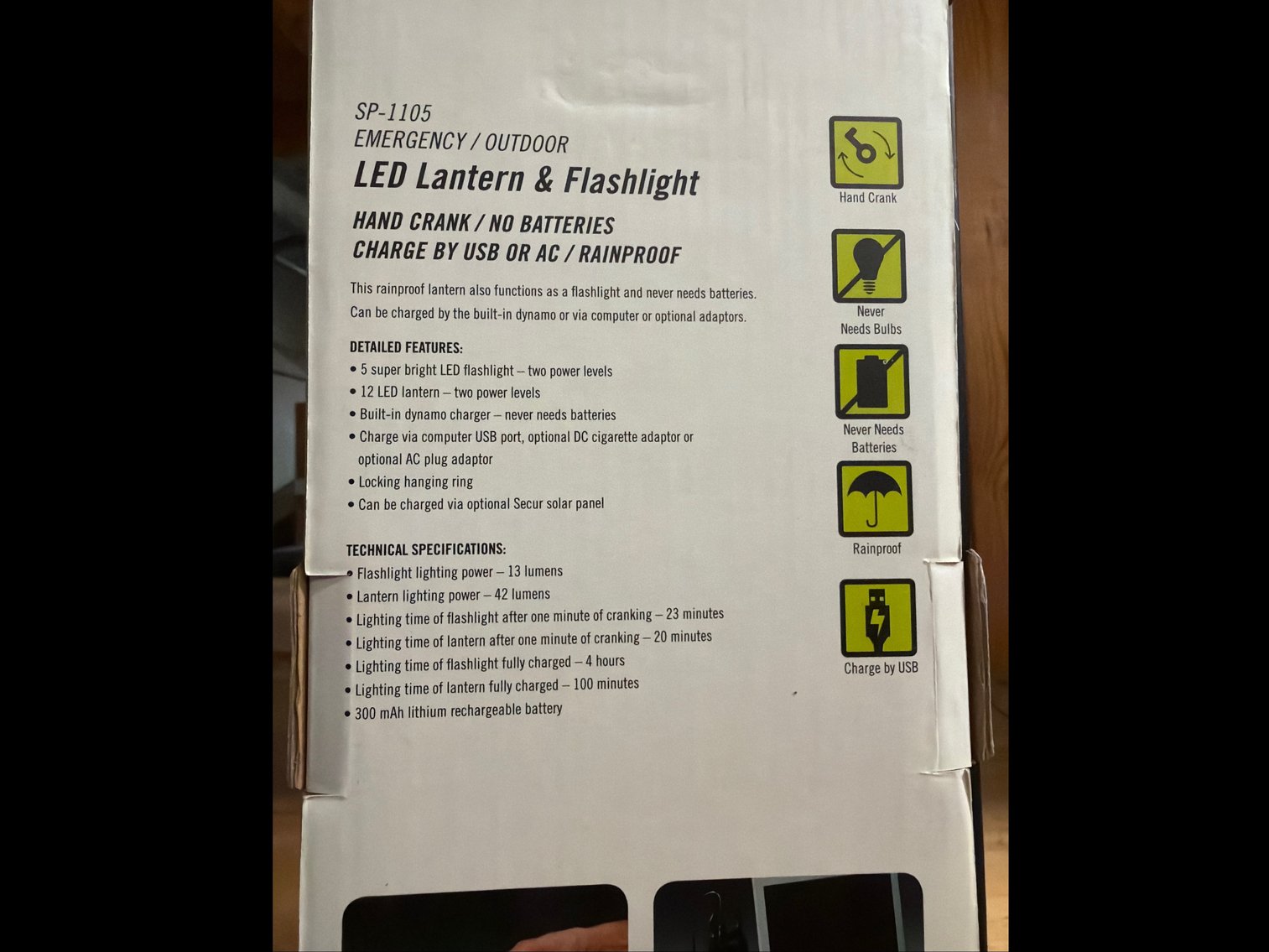 Image for Secur lantern flashlight
