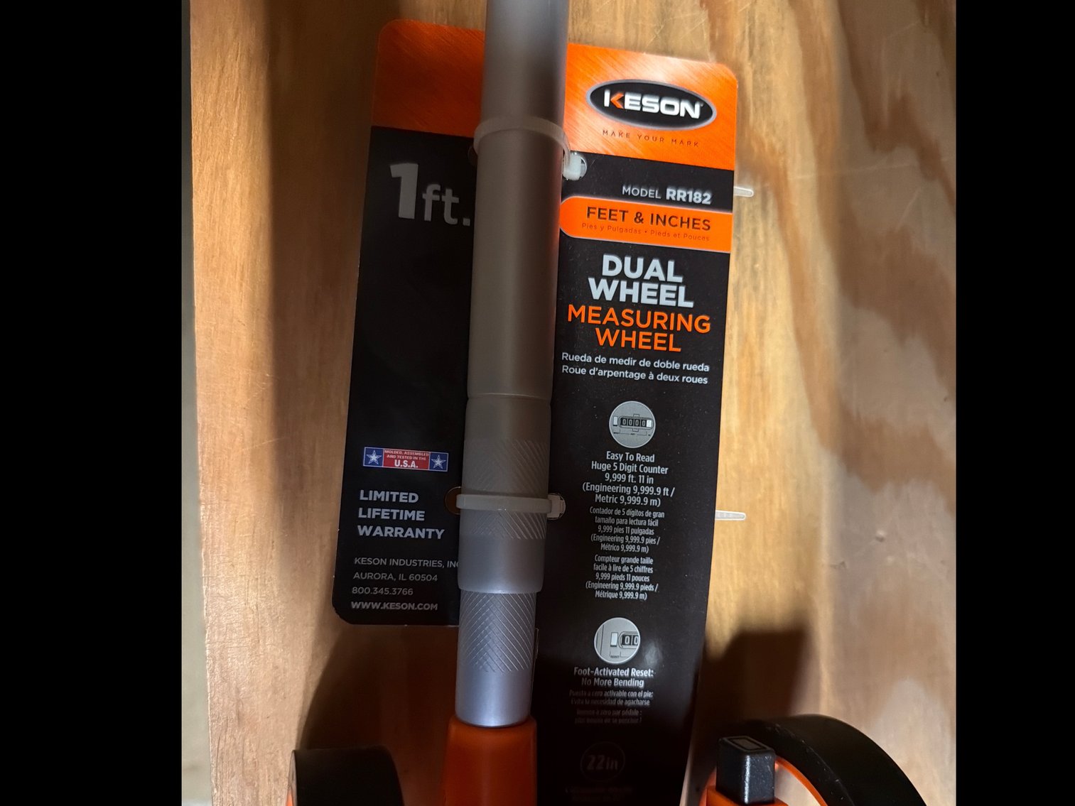 Image for Keson dual wheel measuring wheel