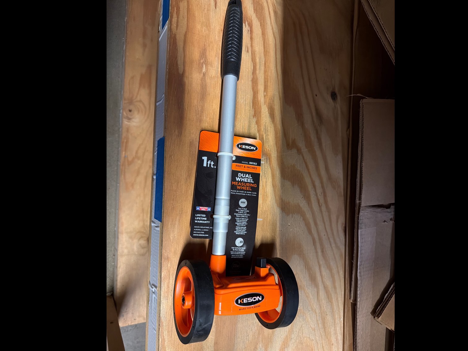 Image for Keson dual wheel measuring wheel