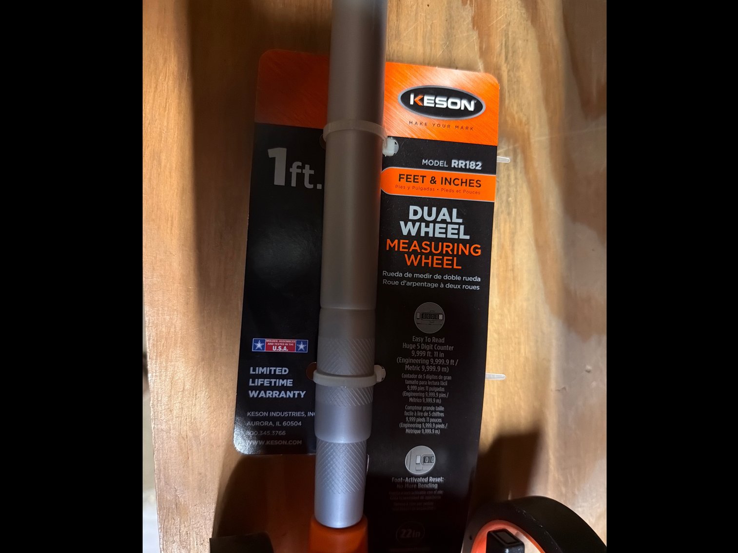 Image for Keson dual wheel measuring wheel