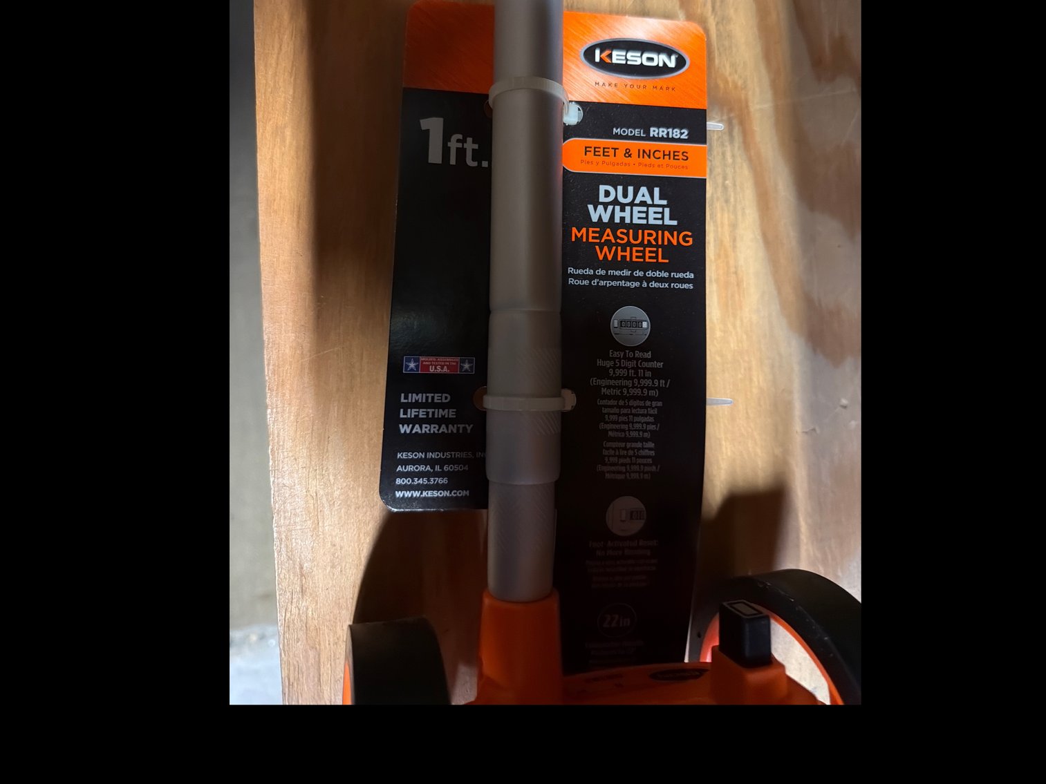 Image for Keson dual wheel measuring wheel