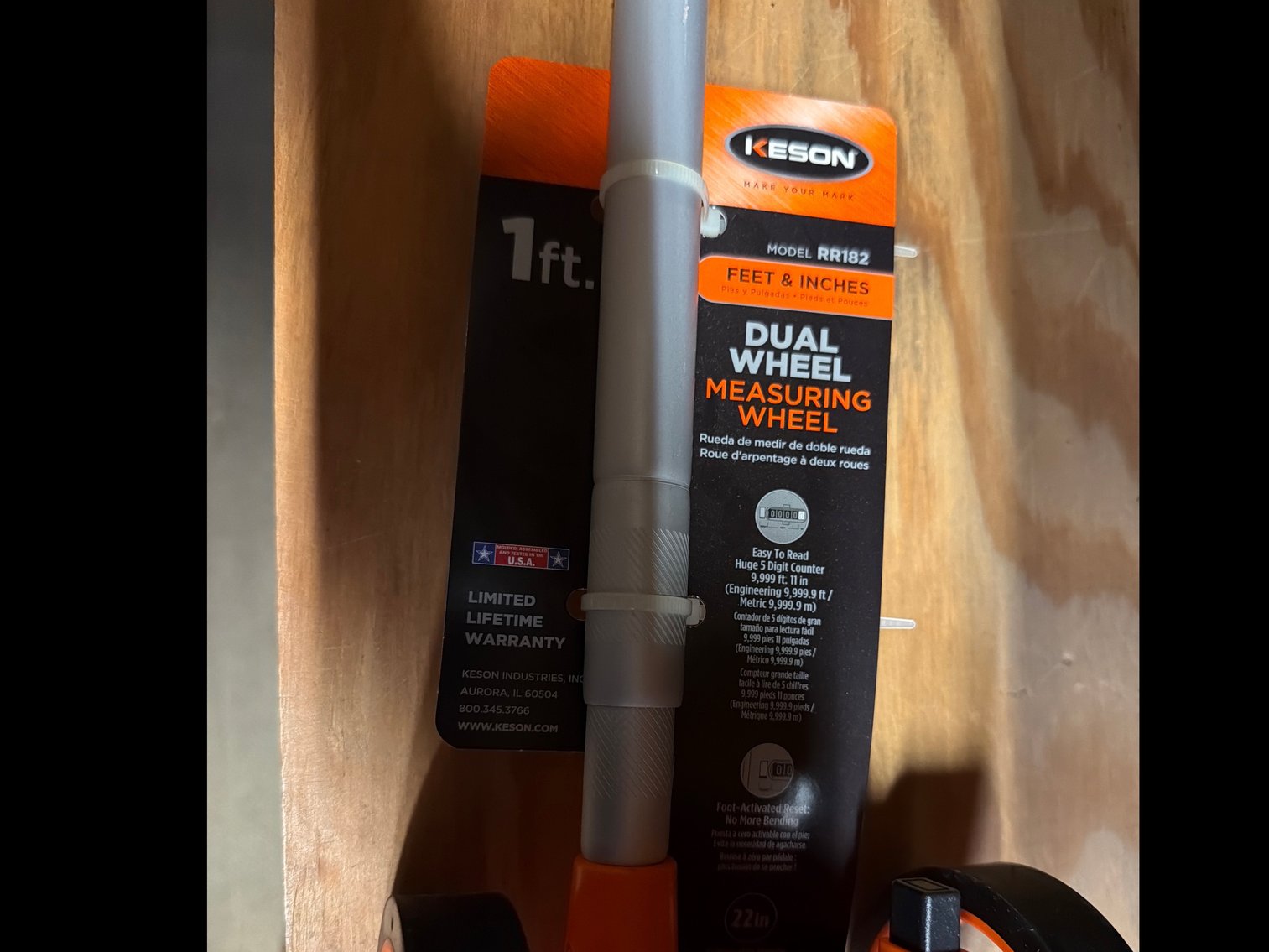 Image for Keson dual wheel measuring wheel