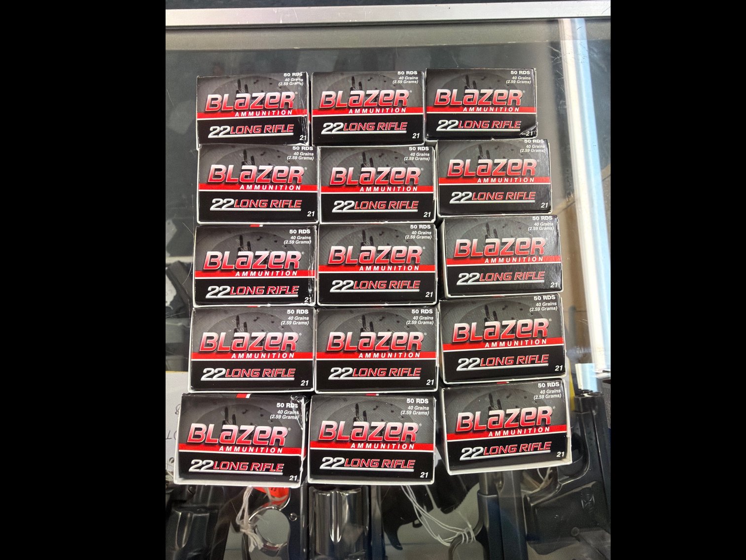 Image for 22 long rifle 40 Gr