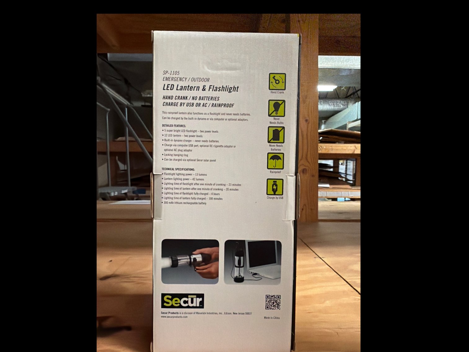 Image for Secur lantern flashlight