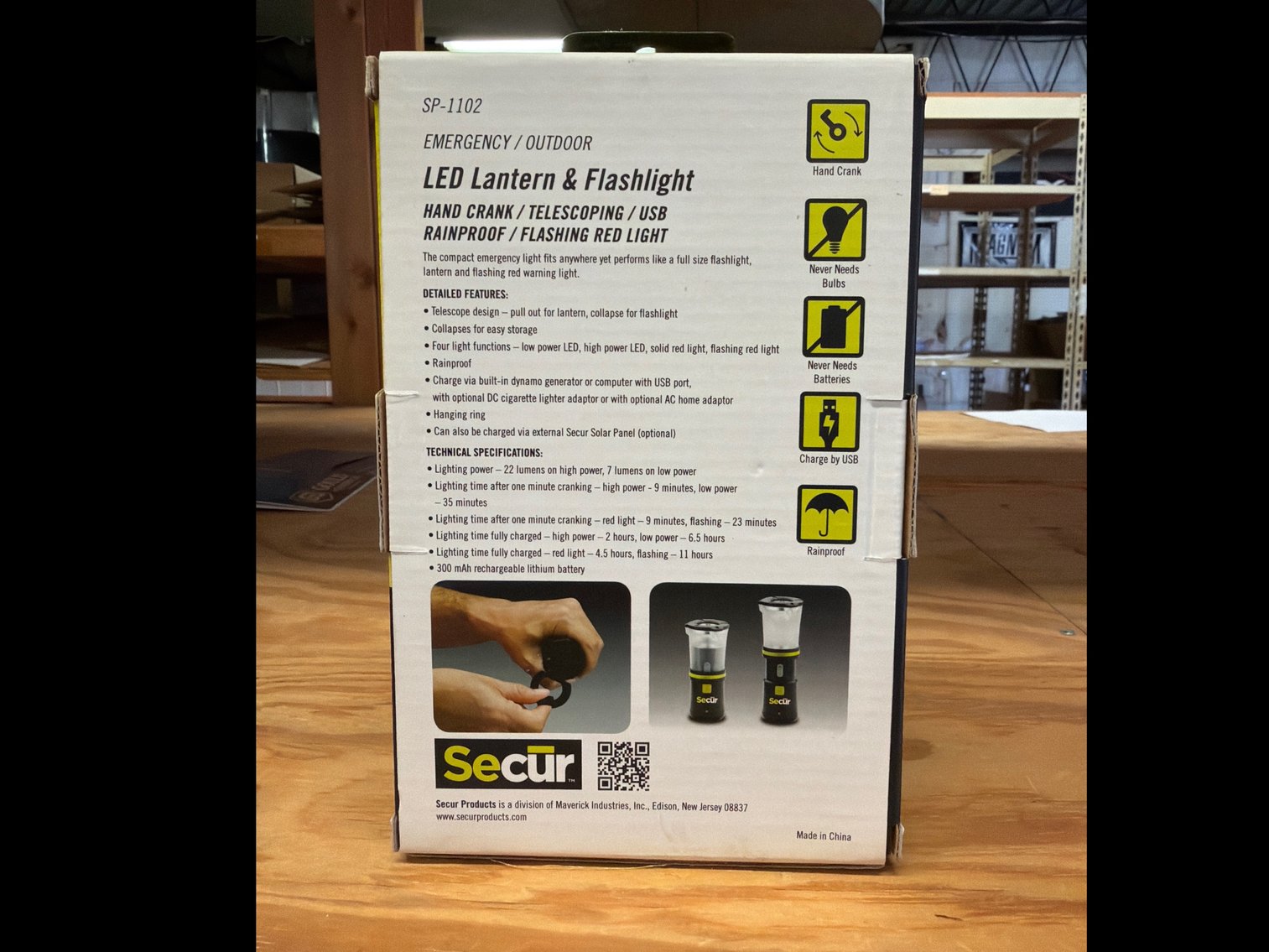 Image for Secur lantern flashlight