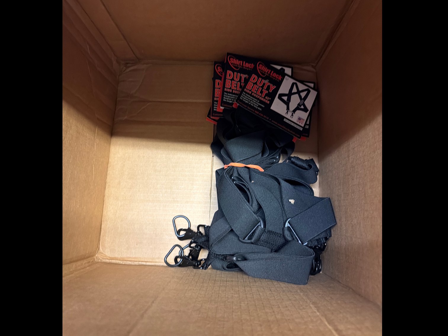 Image for Duty belt side, suspenders