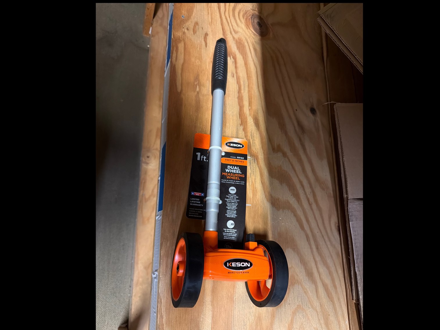 Image for Keson dual wheel measuring wheel