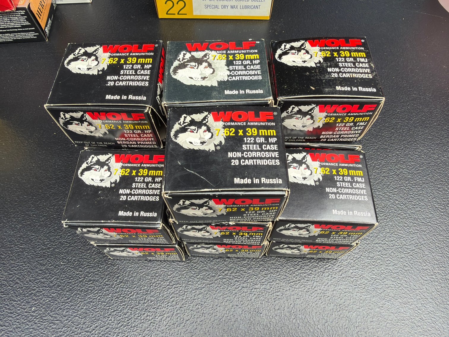 Image for 7.62 x 39 122 Gr HP