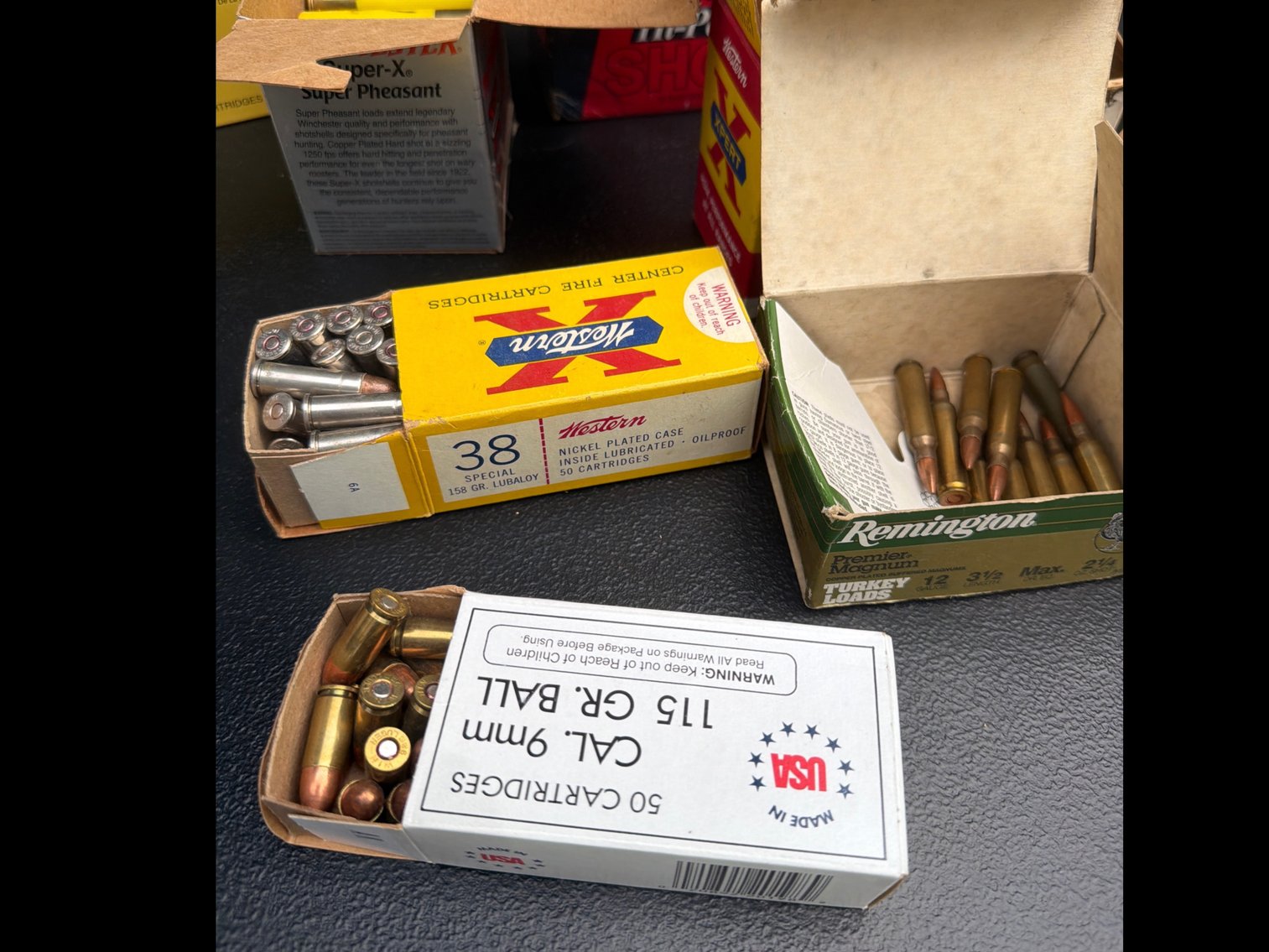 Image for Open box's of ammo