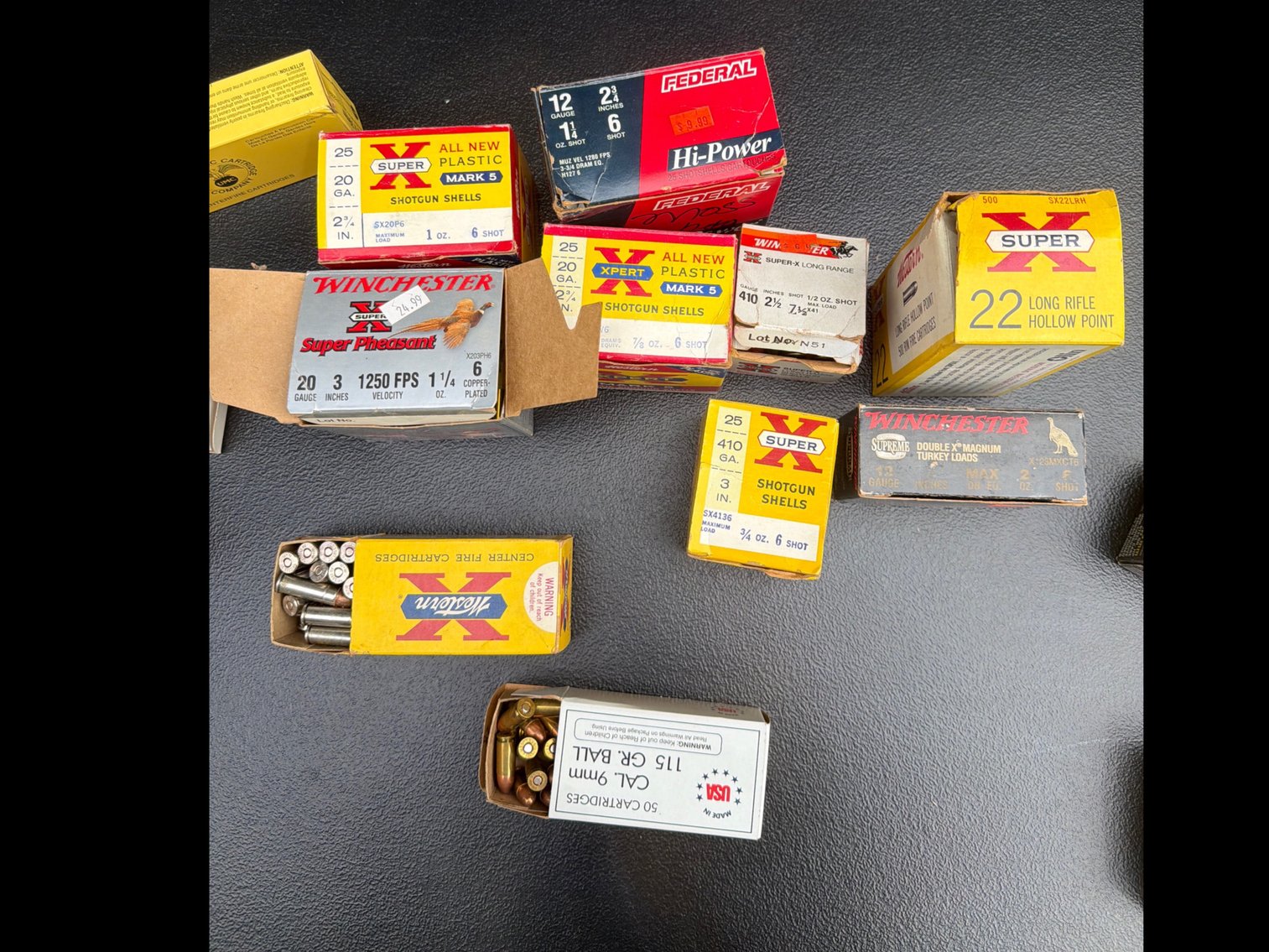 Image for Open box's of ammo