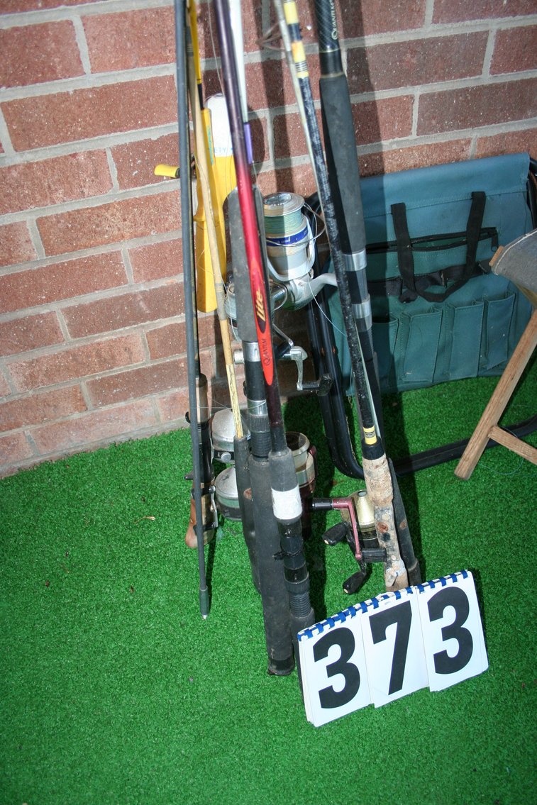 Image for Fishing poles Zebco, misc, folding seats 50
