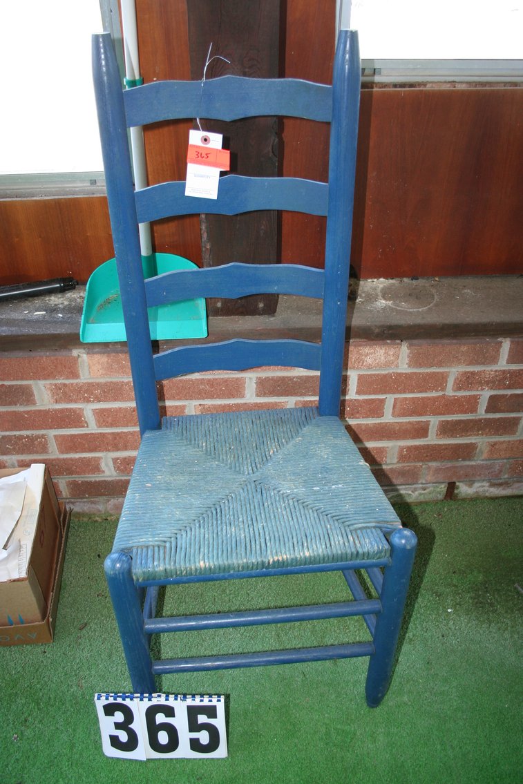 Image for Vintage ladder back chair