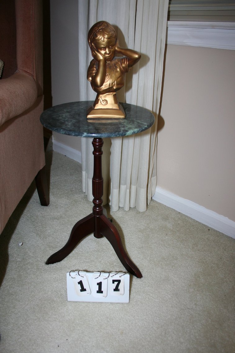 Image for Marble top table 19