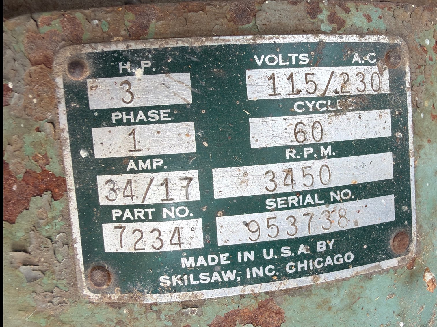 Image for Table saw and roller unknown condition