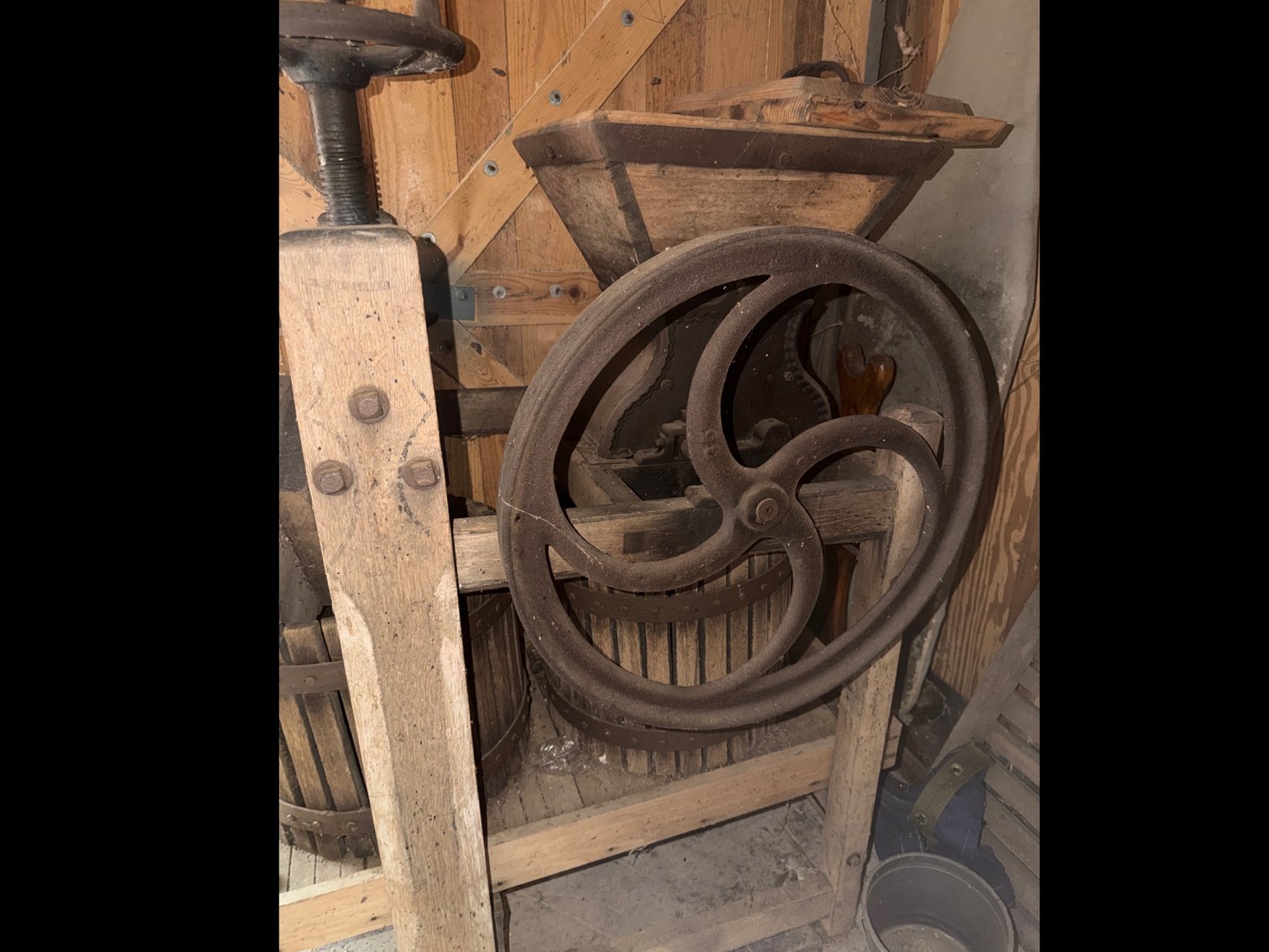Image for Antique cider press and mill