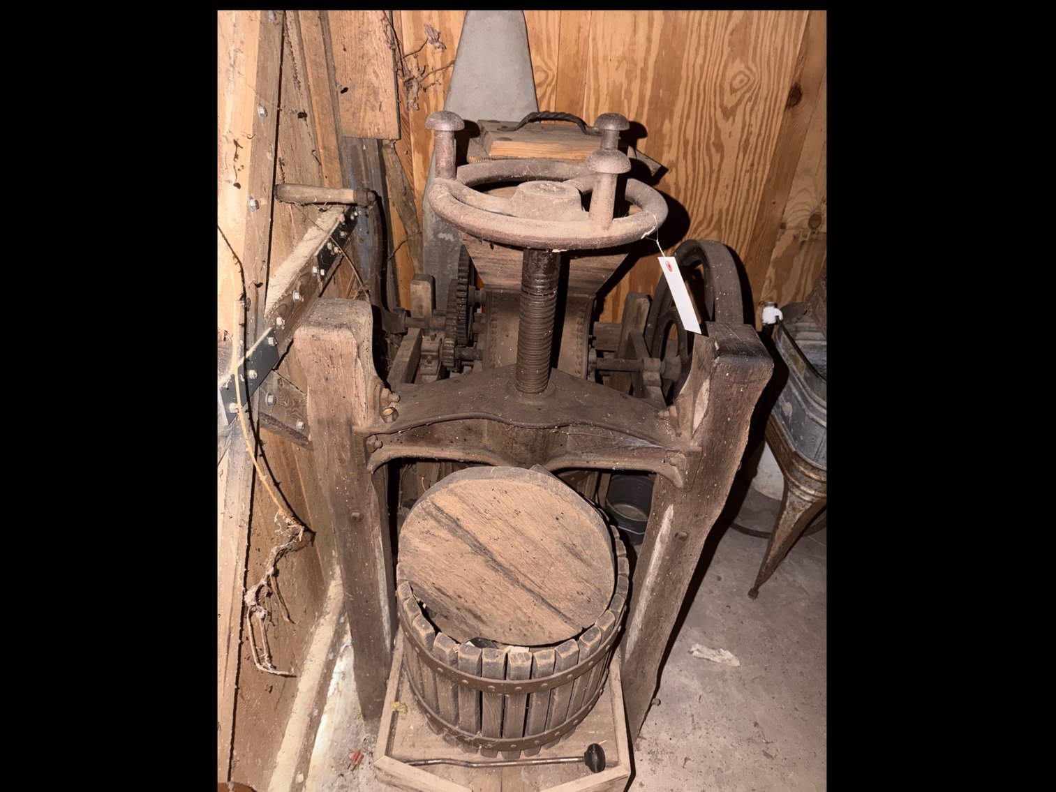 Image for Antique cider press and mill