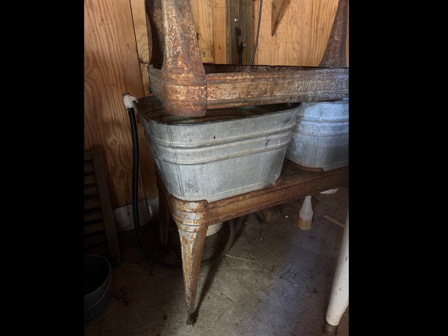 Image for Wash tub and stands
