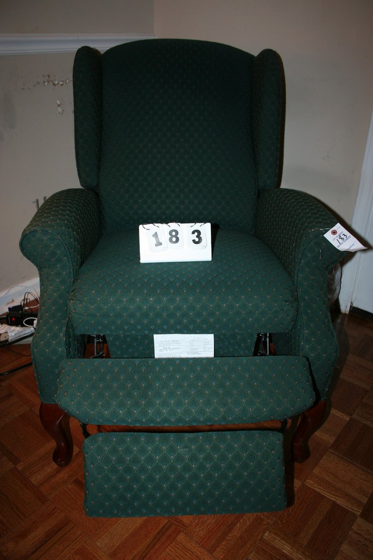 Image for Lane Furniture Wingback Recliner  (clean)