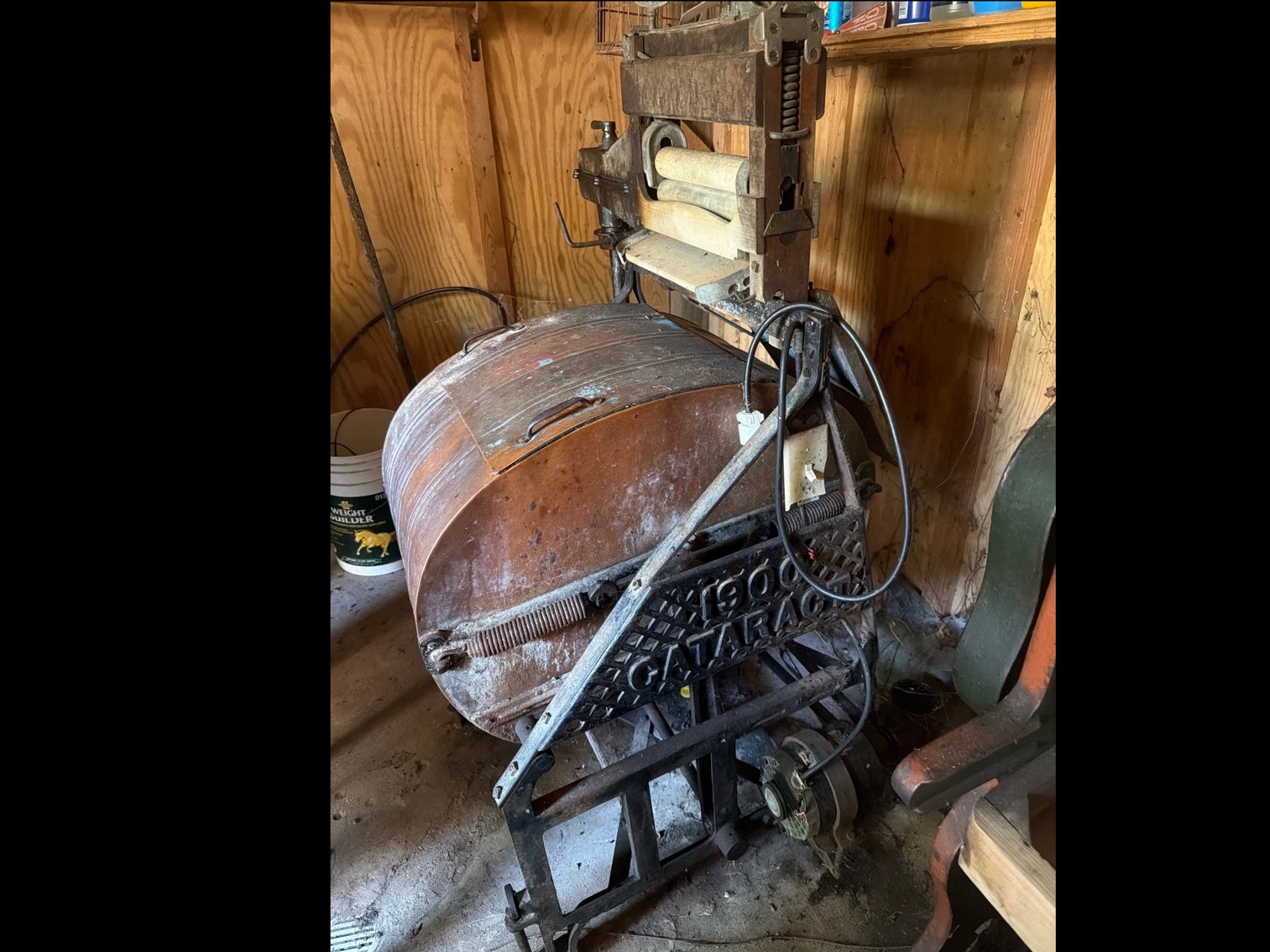 Image for 1900 Cataract copper tub washer