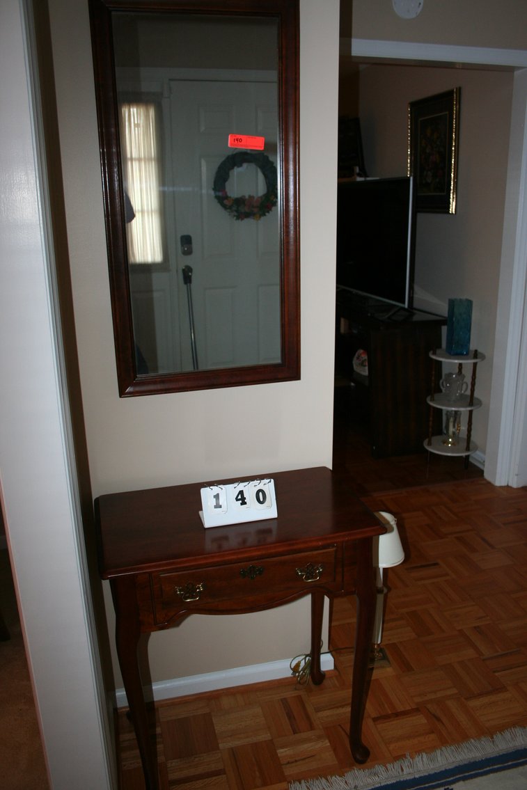 Image for Queen Anne style table and wall mirros 19