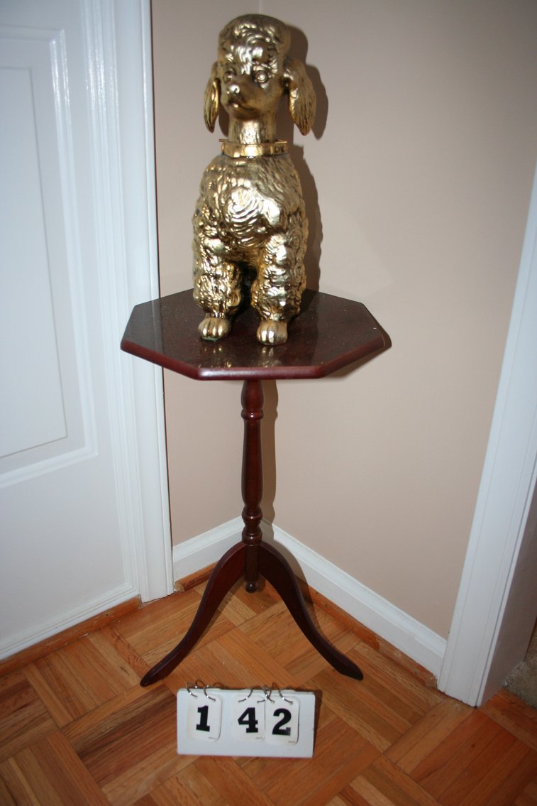 Image for Table & Ceramic Bobbing Head Poodle