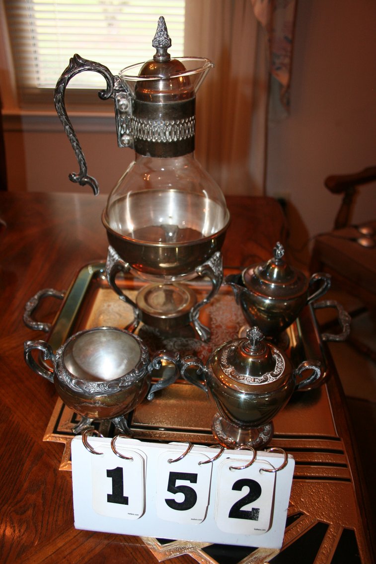 Image for Vintage Coffee / Tea Carafe Set