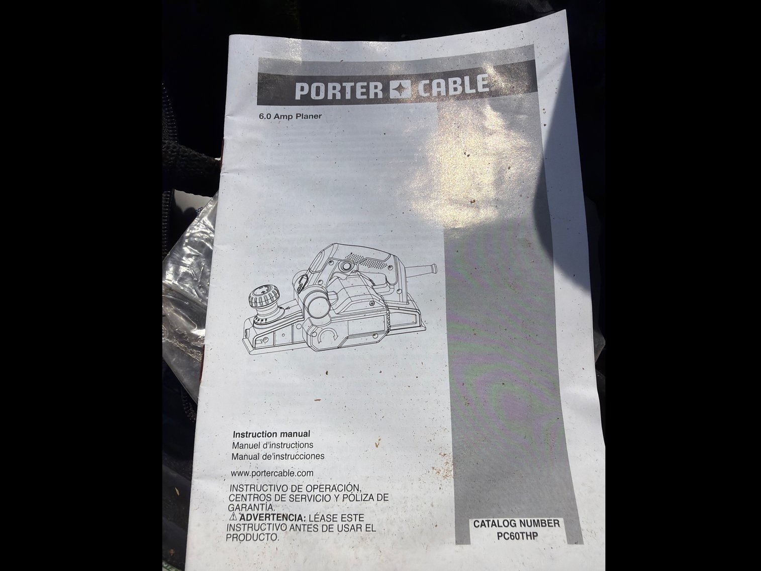 Image for Porter cable handheld planer