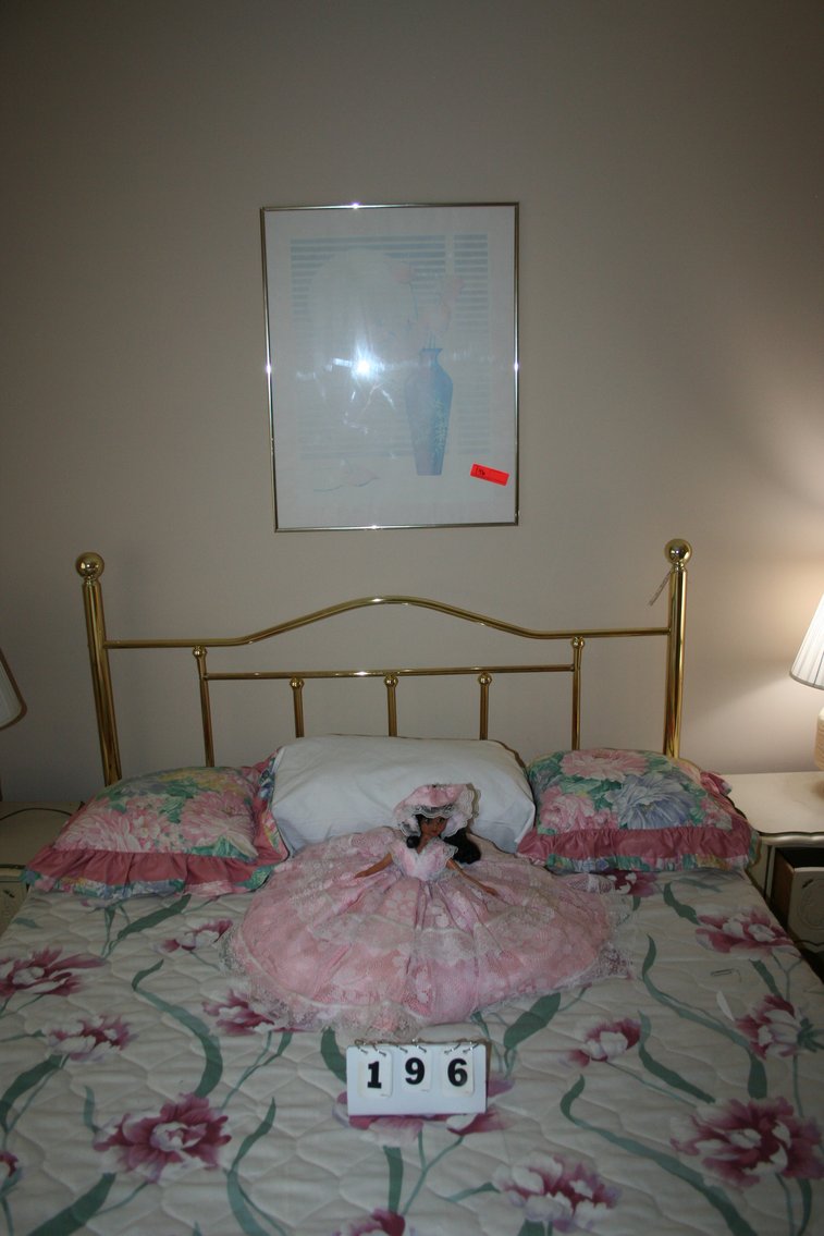 Image for Bedroom set 4 piece - Vintage hand painted