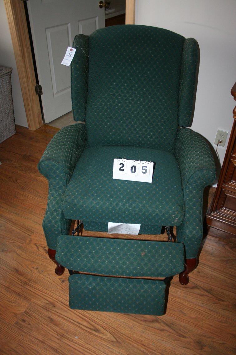 Image for Lane wingback recliner