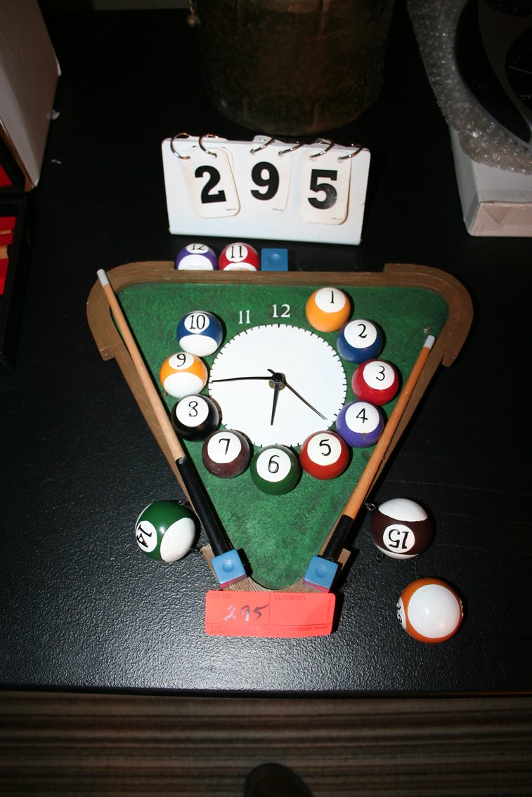 Image for Pool ball clock