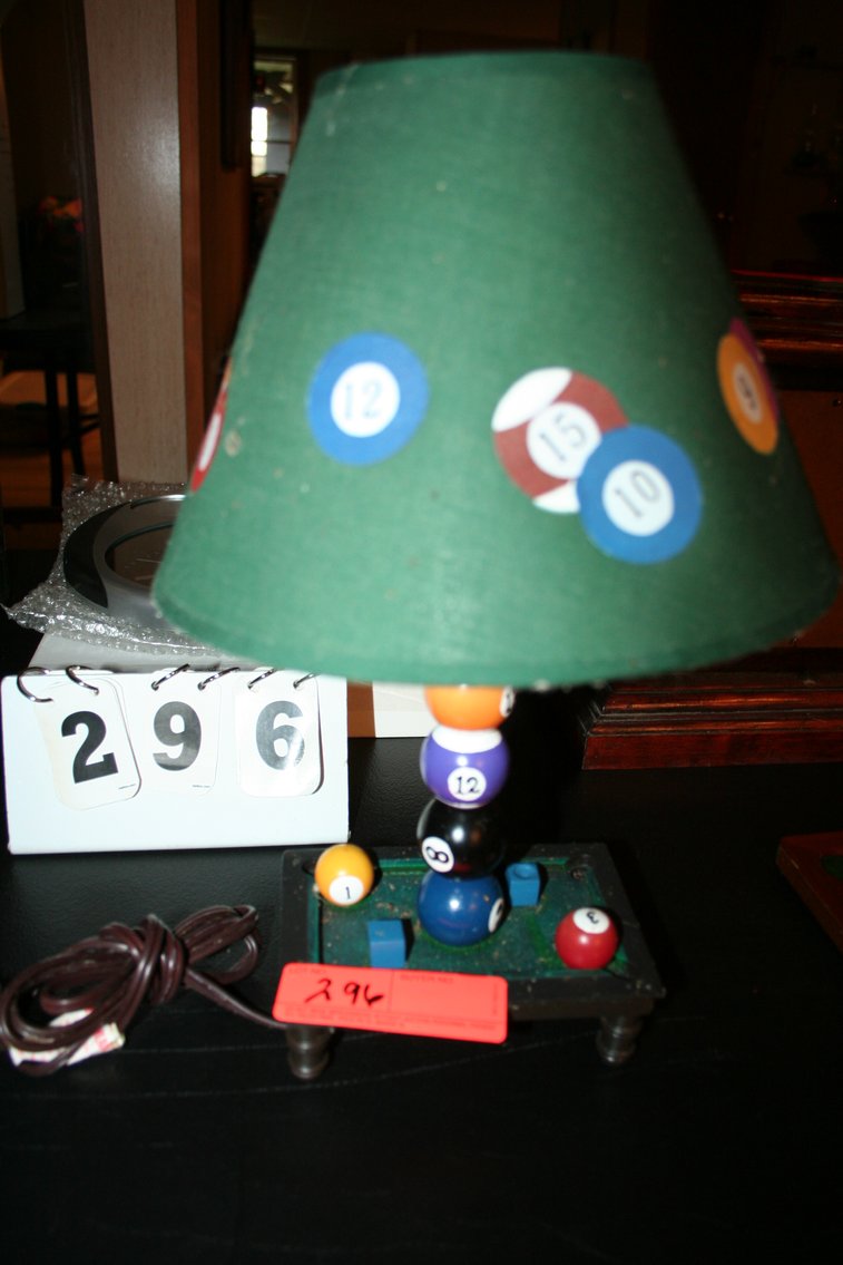 Image for Pool ball lamp