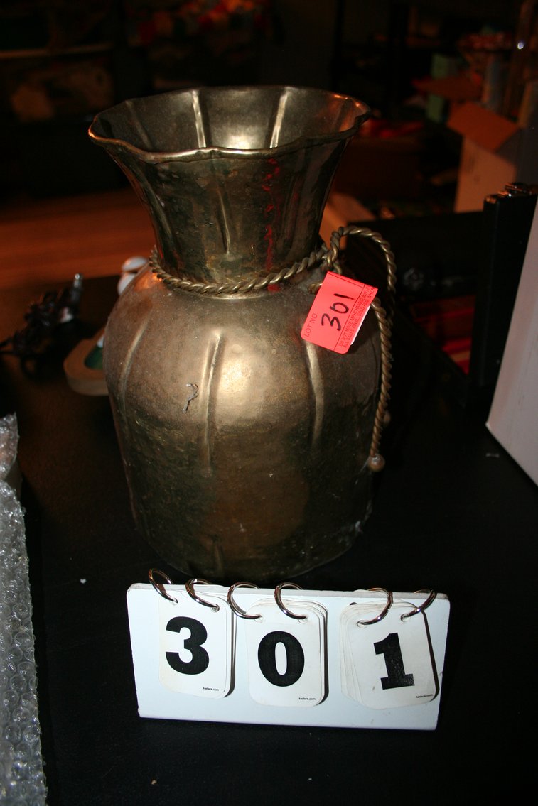 Image for Brass vase