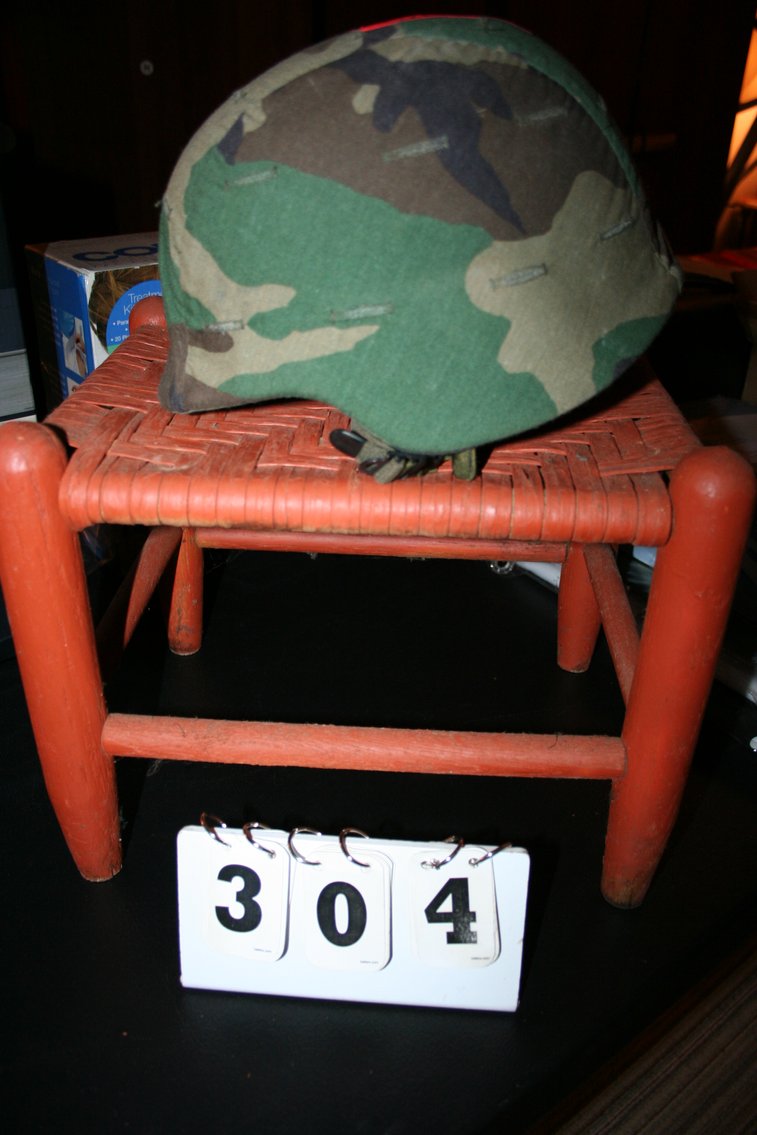 Image for Helmet & foot stool