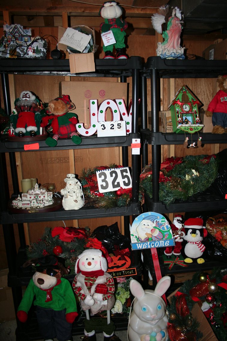 Image for Large Christmas decorations & shelving  (2)