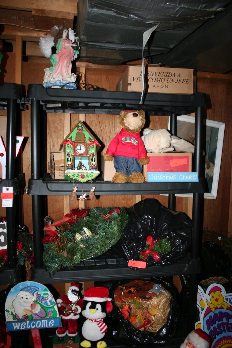 Image for Large Christmas decorations & shelving  (2)