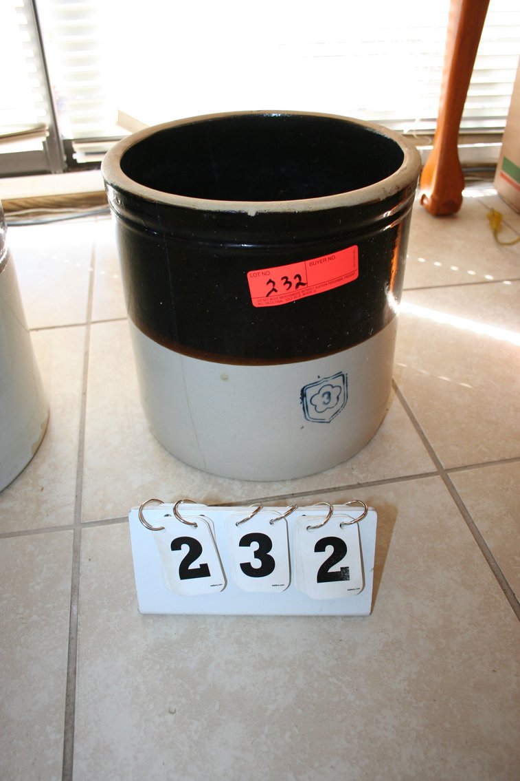 Image for 3 gallon stone crock  (Nice)