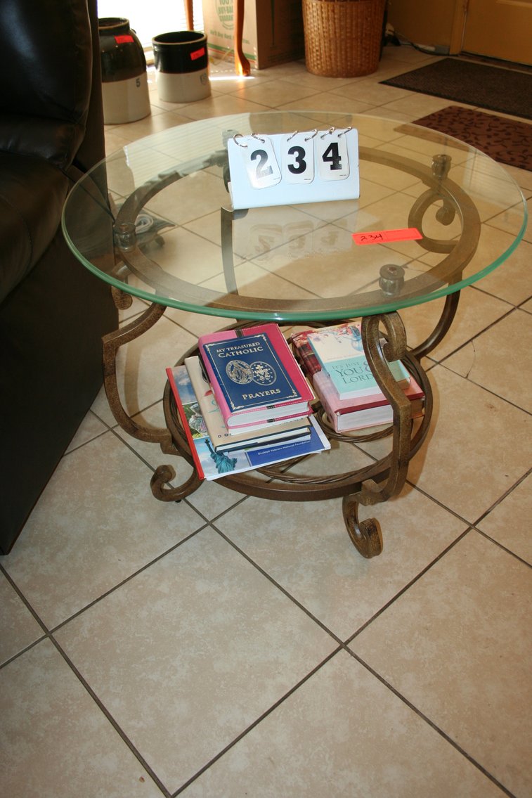 Image for Iron & Glass table  22