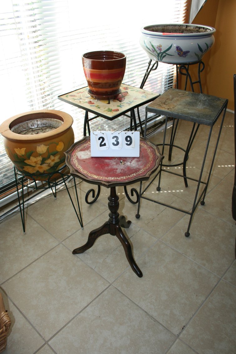 Image for Planters & metal stands