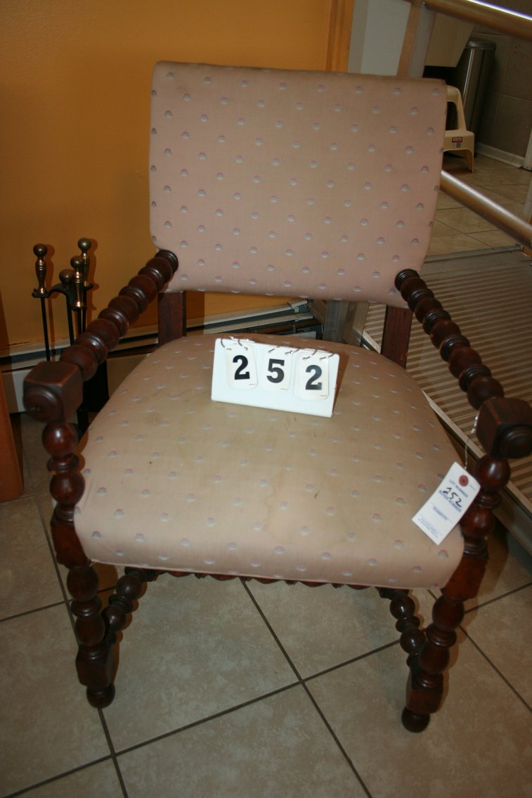 Image for Jacobean Walnut Barley Twist Chair  (Nice)