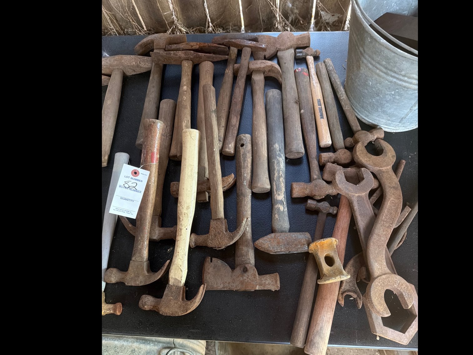 Image for Various antique hammers