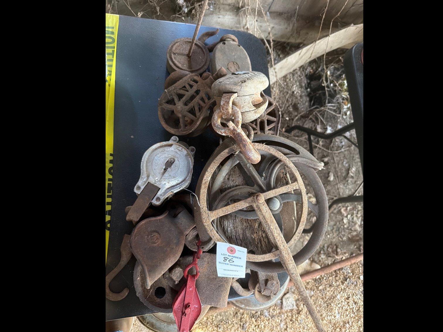 Image for Vintage block and tackle sets